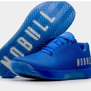 NOBULL Woman’s training shoes size W8/6.5M new in box- Blue trainer+low